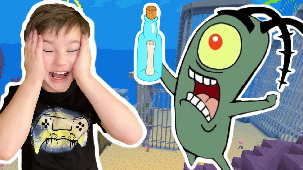 Minecraft SpongeBob Plankton Quest | Gameplay with Ima