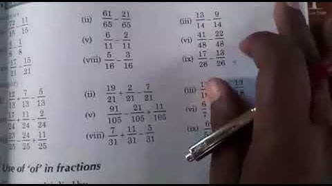 Simplify to The Like Fractions/Class-3rd/Math/Chapter-6/Fraction/Exercise - 6.7/By-S. P. Sir