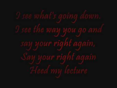 The Red Jumpsuit Apparatus - Face Down (Screamo Version) & (Lyrics
