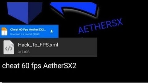 DOWNLOAD/MEMASANG CHEAT 120 FPS AETHERSX2 NO LAGG LOW Device