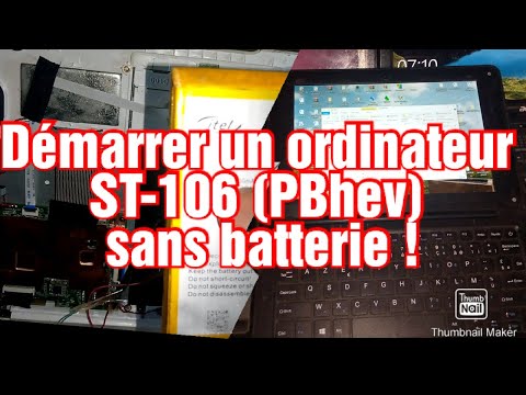 Vidéo: Comment Allumer Un Ordinateur Portable Sans Batterie