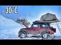 Coldest Rooftop Camping Of My Life At -30°C | Mahindra Thar Winter Spiti 2022 EP16