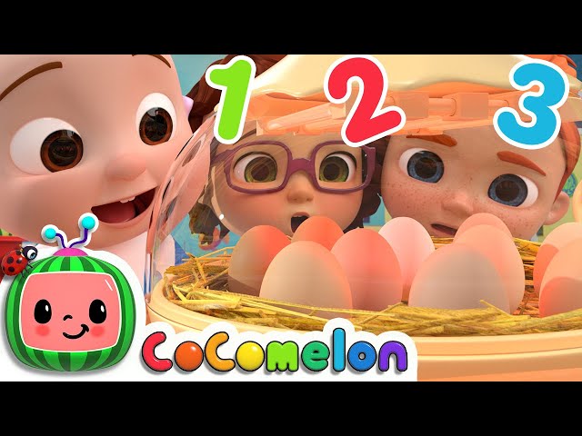 Numbers Song with Little Chicks | CoComelon Nursery Rhymes u0026 Kids Songs class=