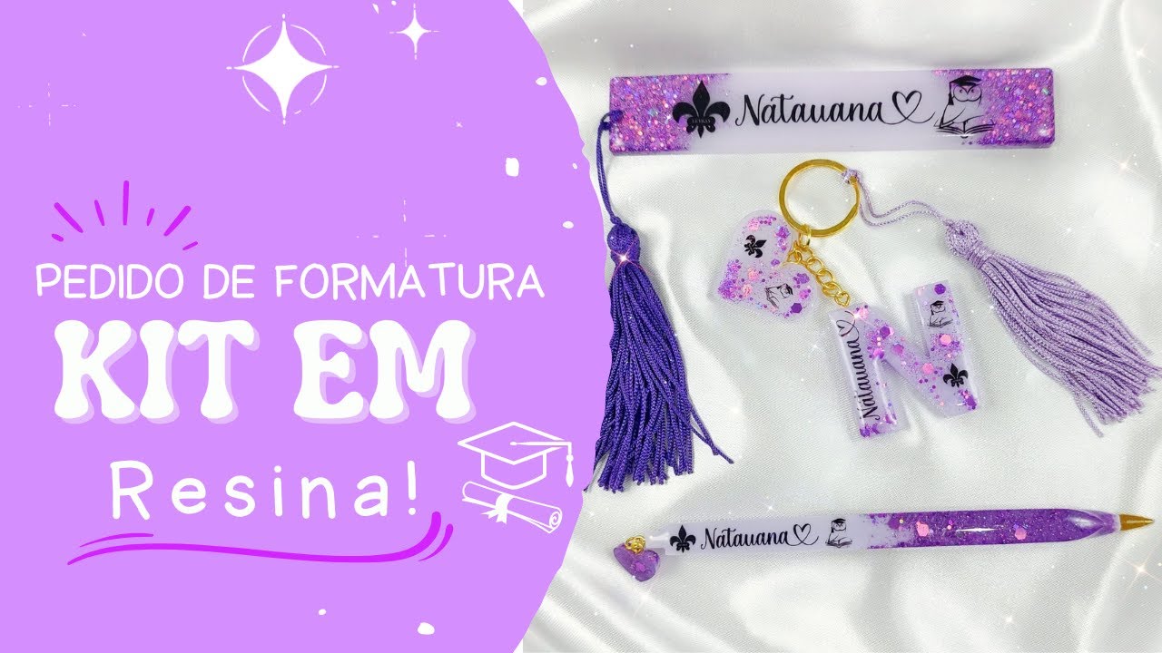 Pedido de Formatura KIT em Resina