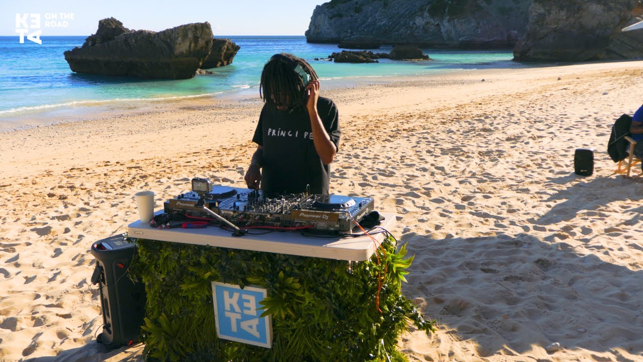 DJ Danifox for KETA at Ribeiro do Cavalo Beach, Portugal