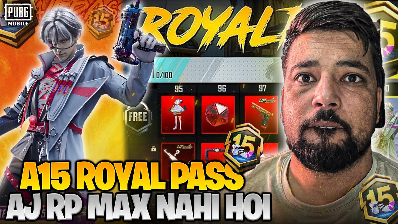 🔥OMG New Royal PASS A15 Is Here 🥵- A15 RP Upgrade gun