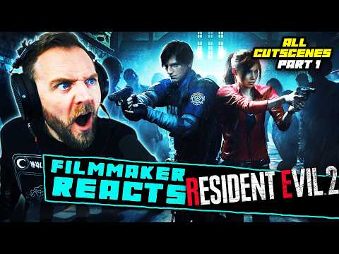 Filmmaker Reacts to Resident Evil 2 REMAKE | [ALL CUTSCENES - Part 1] | Full Game Movie!!