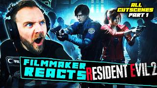 Filmmaker Reacts to Resident Evil 2 REMAKE | [ALL CUTSCENES - Part 1] | Full Game Movie!!