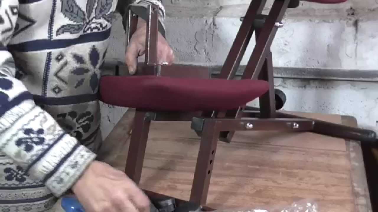 Как собрать ортопедический коленный стул от TsuriCom