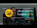 Relatrios do power bi na tv em tela cheia e alternando abas