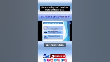 Understanding the 3 Levels of Material Master Data | SAP QM Master Data | QM Material Master Data