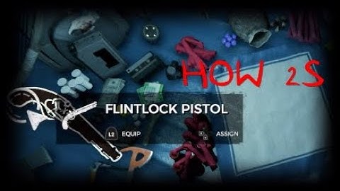 The Forest/Flintlock pistol/All 8 Part Location