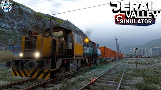 Derail Valley - Hauling Tools and Acetylene with 2 DE2 in a Heavy Rain! #117