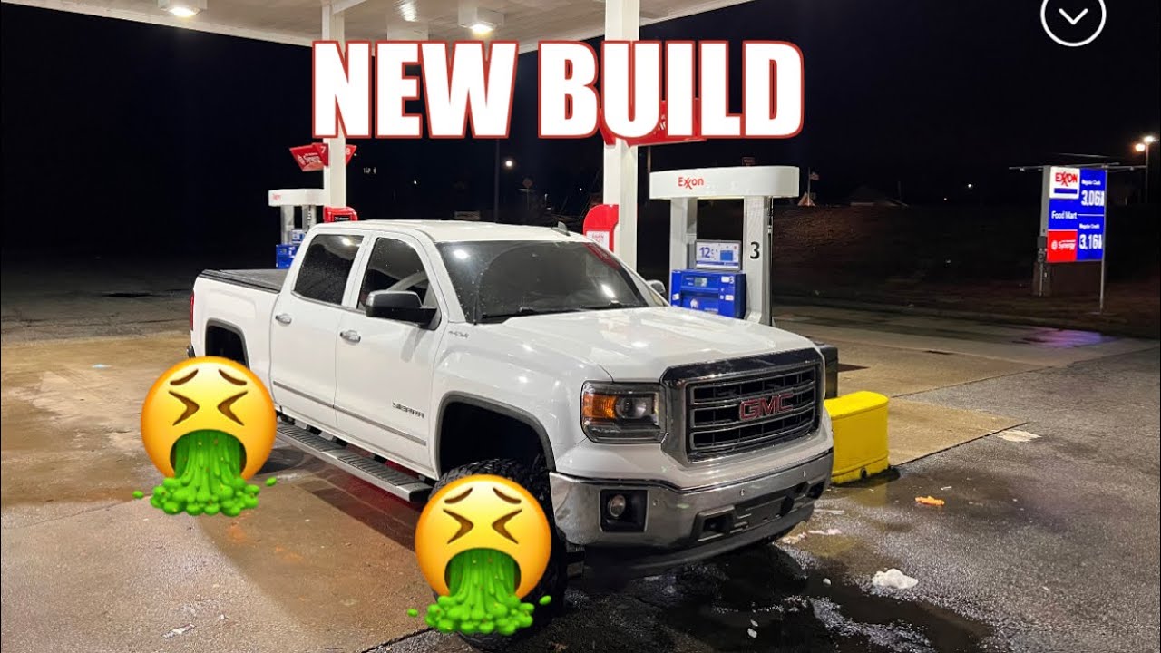 2015 GMC SIERRA 1500 7 inch lift 22x12