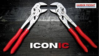 ICONIC: A Look at the Harbor Freight ICON 10 in. Pliers Wrench - Old vs New Hand Tool Review