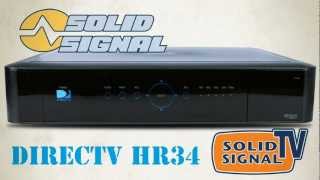 DIRECTV HR34 'Genie' with HD User Interface FIRST VIDEO - Solid Signal Review