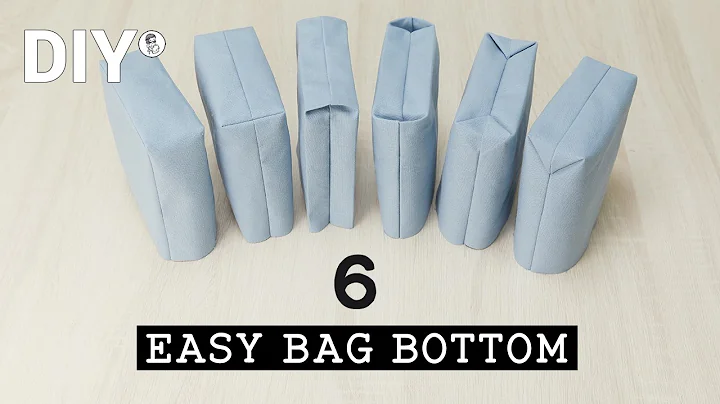 6 Ways to Sew Bag Bottom | Sewing Tips for Beginners