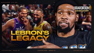 Kevin Durant Calls The Legacy Of LeBron James GREATNESS | Boardroom Cover Story Preview