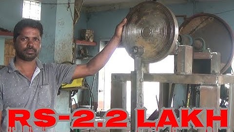 New design hydraulic motor forging hammer machine ( West Bengal ) How to make