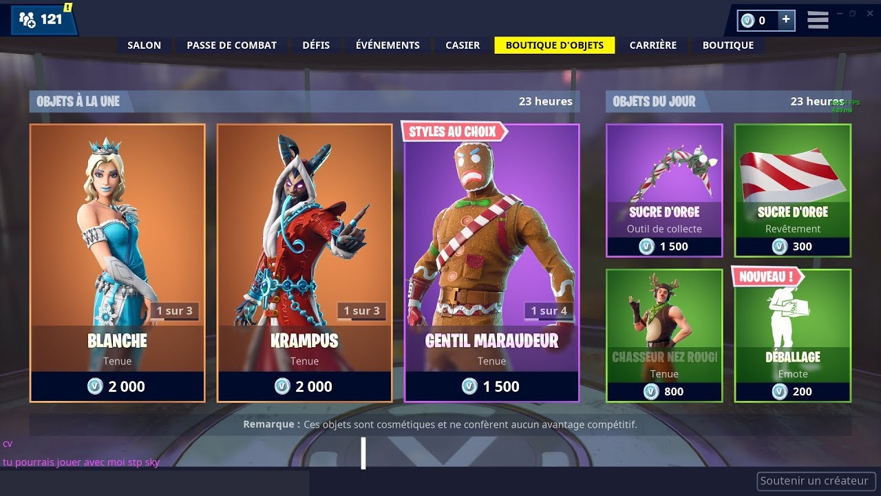 boutique fortnite du 25 26 decembre item shop 25 26 december 2018 - boutique fortnite 25