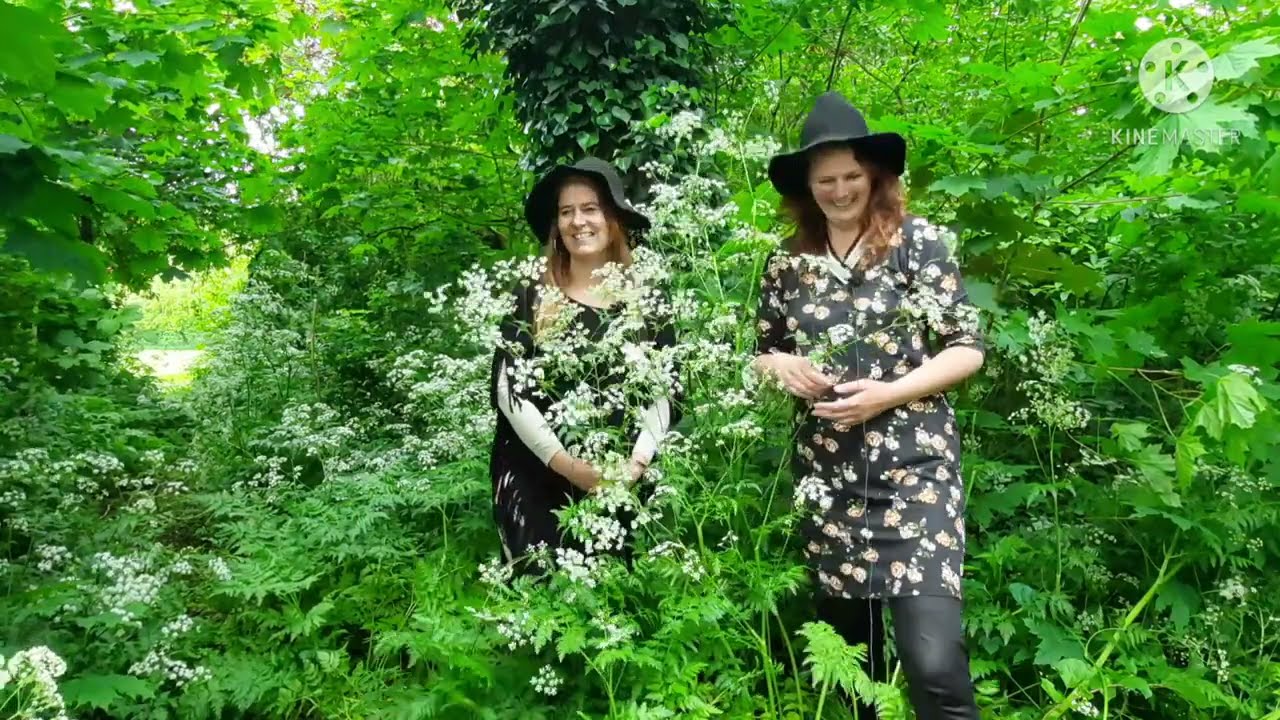 de kruidenheksen eten uit de natuur in MEI