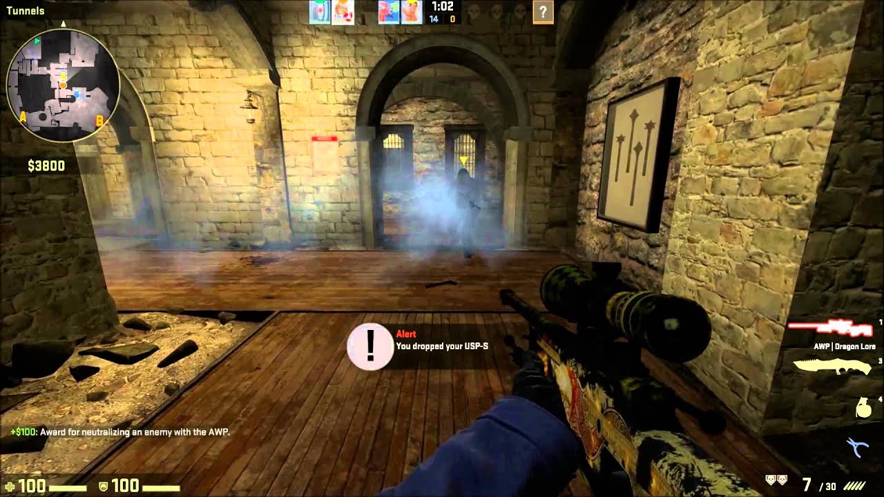 CS:GO Operation Vanguard Dragon Lore Mission for Slim - YouTube