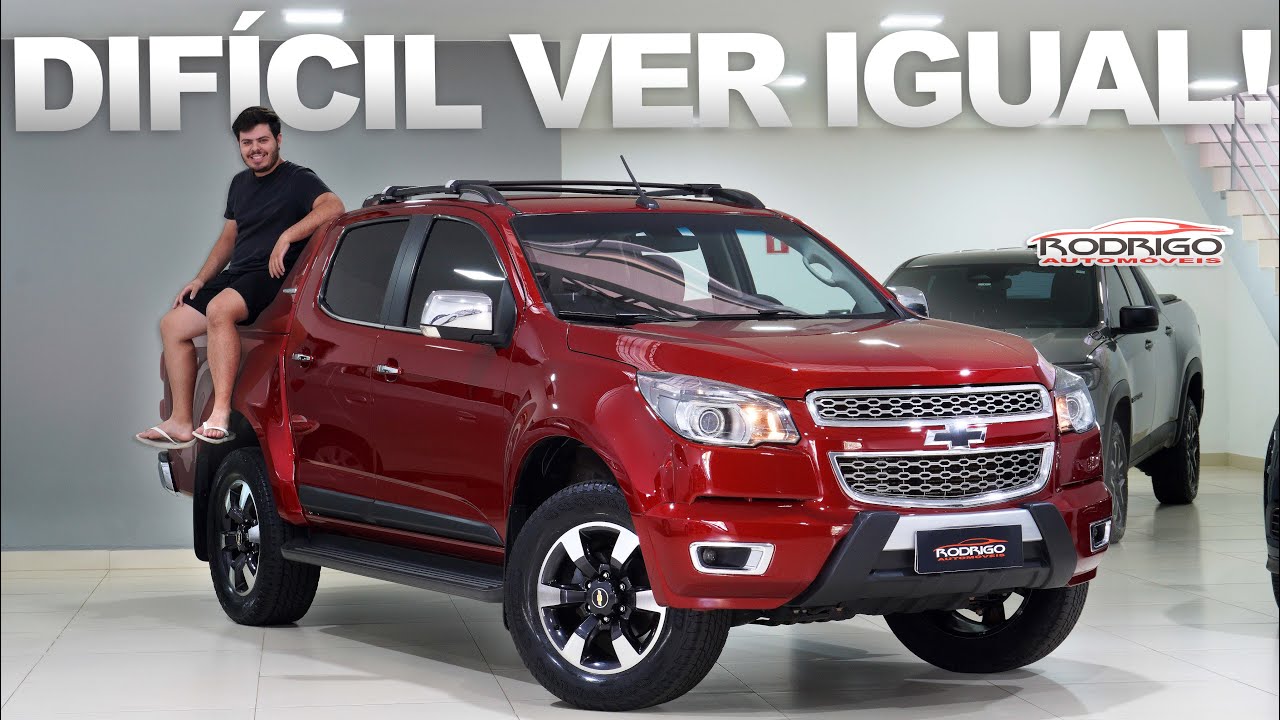 Rara S10 HIGH COUNTRY 4x4 2016 Vermelho Scarlat em PERFEITO ESTADO à venda na Rodrigo Automóveis!