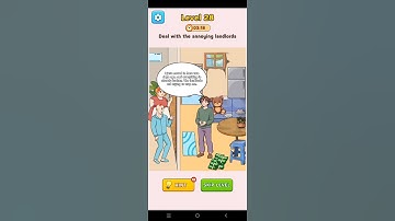 🧩 Tricky twist:Brain puzzle🎮Level-28😵Deal with the annoying landlords😌 #trickytwist #level28 #puzzle