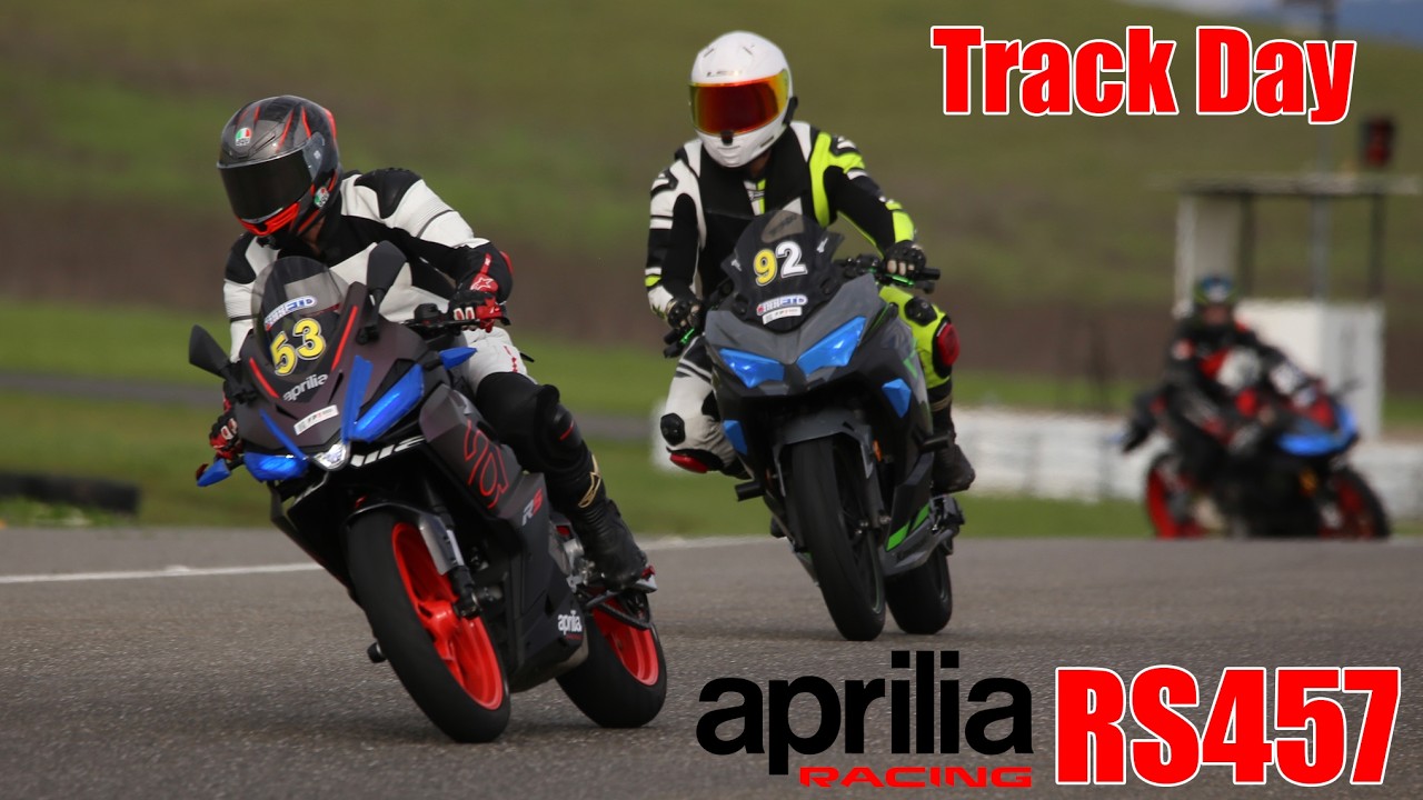 Thunderhill Track Day Aprilia RS 457