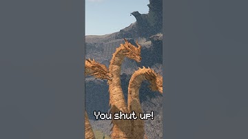 Ghidorah has no arms.... (Kaiju Universe)