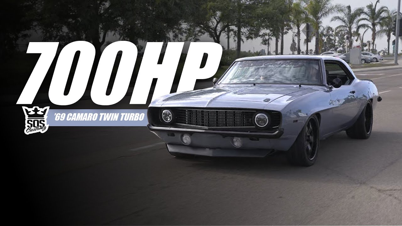 700Hp Twin Turbo Camaro Restomod From Sos Customz - Youtube