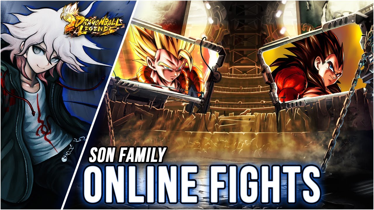 (Dragonball Legends) Son Family vs Vegeta Clan