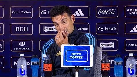LIONEL SCALONI: WHAT HE TOLD LUIS DIAZ AT THE ARGENTINA-COLOMBIA PRESS CONFERENCE
