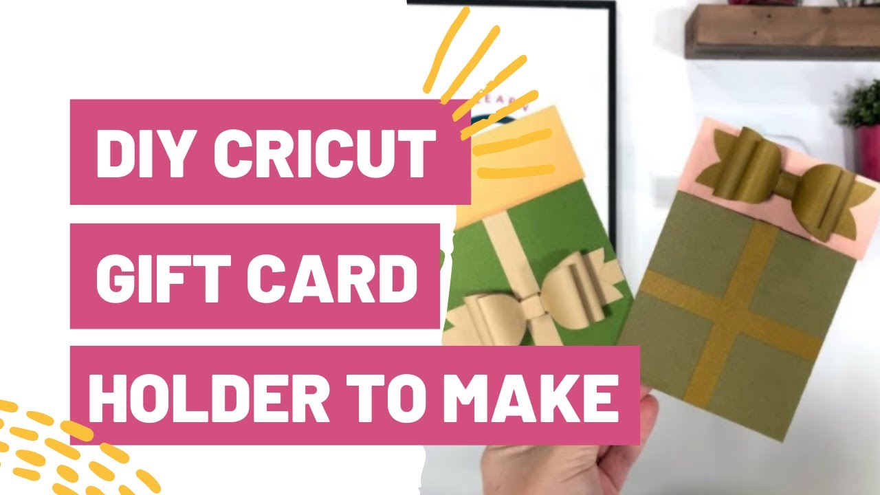 DIY Gift Card Holder with Cricut Felt - see kate sew