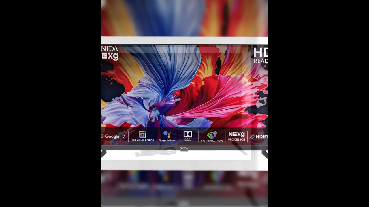 Önida Smart Tv 32-Inch 32f1 Frameless Android 14 – Quad Core, Hdmi
