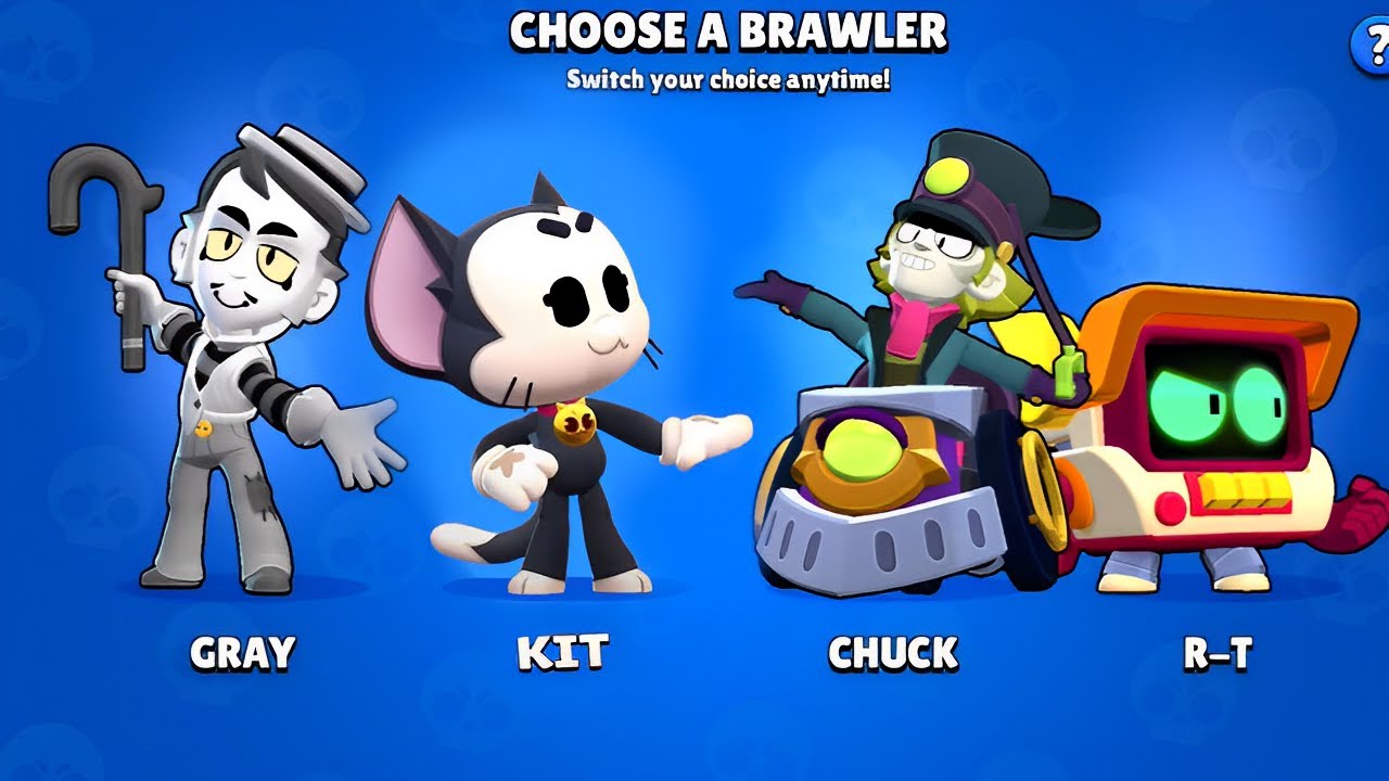 CHOOSE A BRAWLER ???😨 FREE GIFTS🎁 concept - YouTube