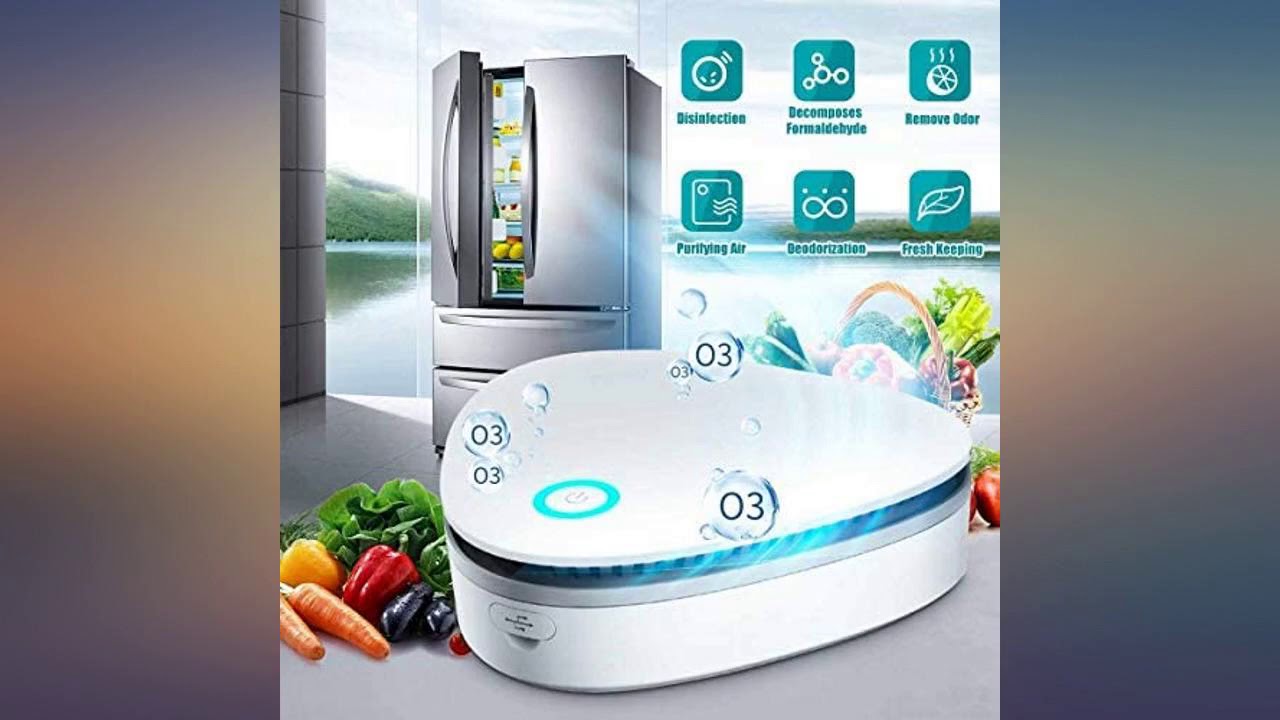 Ozone Generator Air Purifier, Portable USB Rechargeable Deodorizer