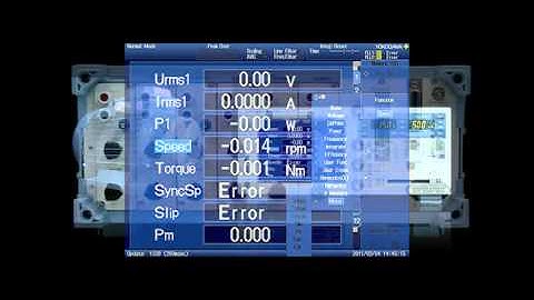 WT1800 High Performance Power Meter