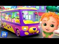 Wheels On The Bus Go Round And Round, Vehicle Rhymes for Children by Baby Big Cheese