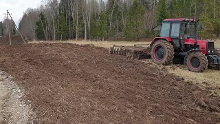 Disc Cultivating With a Heavy Cultivator