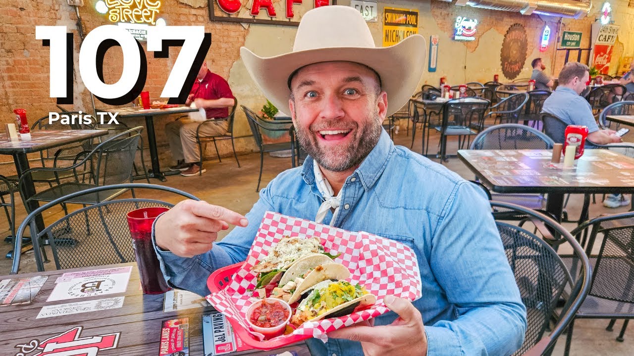 INSANE Tacos & Catfish at 107 Restaurant | Paris, TX Hidden Gem