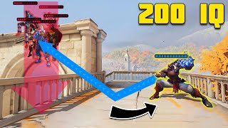 SMARTEST MOMENTS IN OVERWATCH  #2