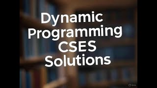 Dynamic Programming ( cses) Dice Combinations (عربي)
