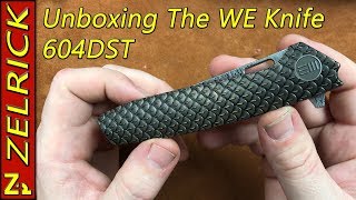 We Knife Co 604 Dst Unboxing