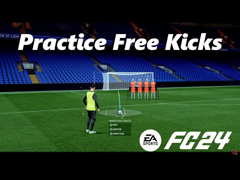 EA Sports FC 24: How To Practice Free Kicks