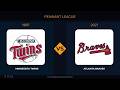 T4 Carolina League | S1 D1 G5 | 1987 Minnesota Twins vs 2021 Atlanta Braves