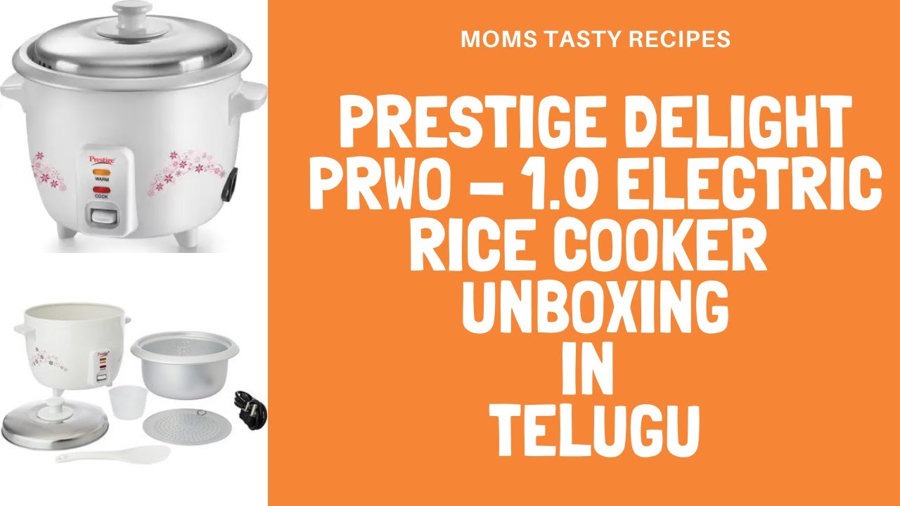 Prestige Delight PRWO Electric Rice Cooker (1 Liter, White)