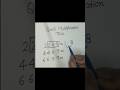 Quick Multiplication trick #shortsyoutube  #shorts #shortsfeed