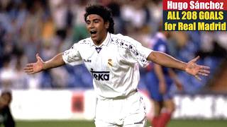 Hugo Sánchez ◉ All 208 Goals for Real Madrid.