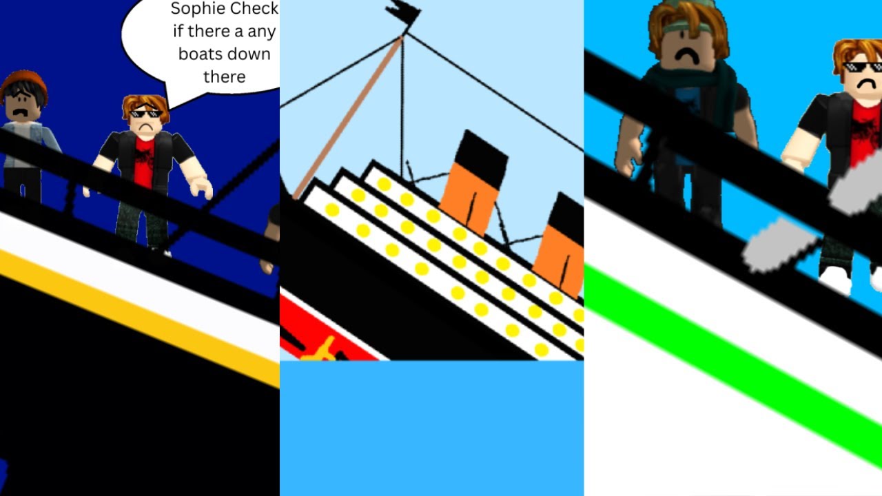 titanic ,lusitania ,britannic sinking (speed up) (REUPLOAD)